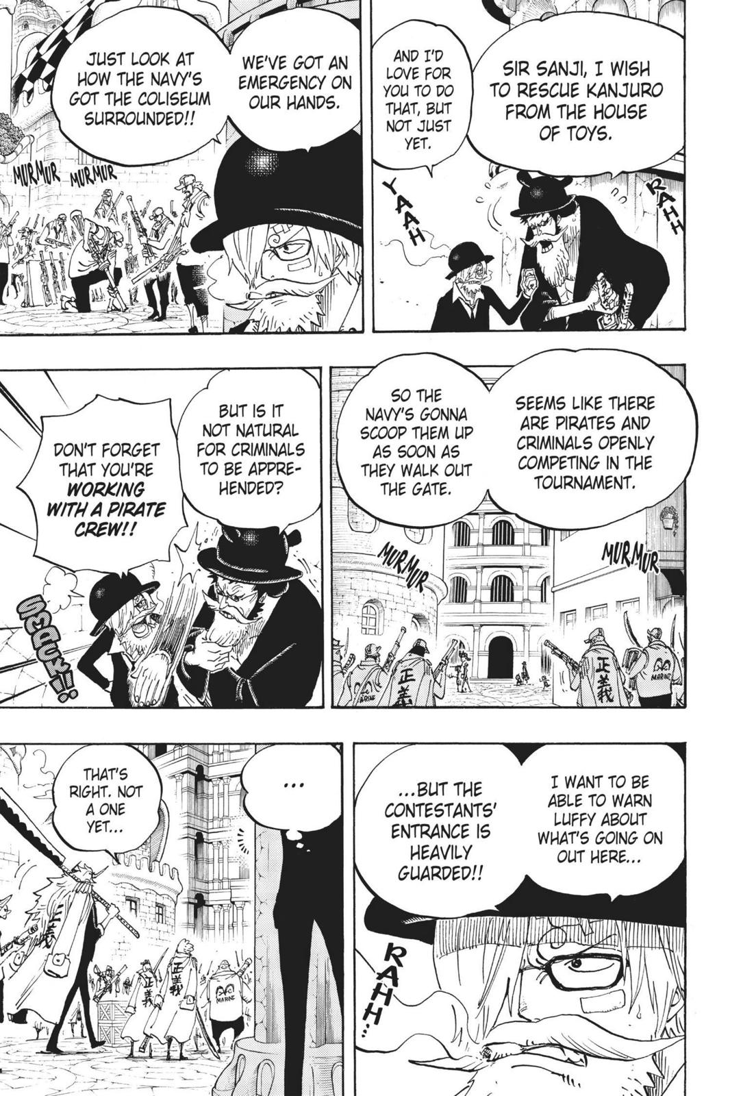 One Piece Manga Manga Chapter - 717 - image 7