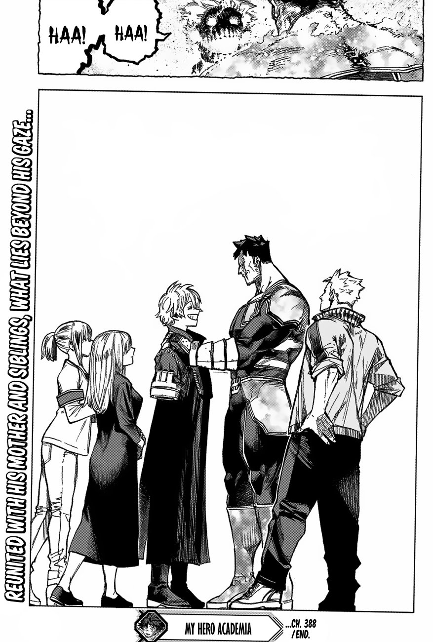 My Hero Academia Manga Manga Chapter - 388 - image 12
