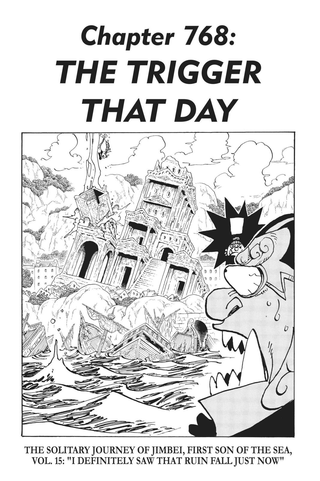 One Piece Manga Manga Chapter - 768 - image 1