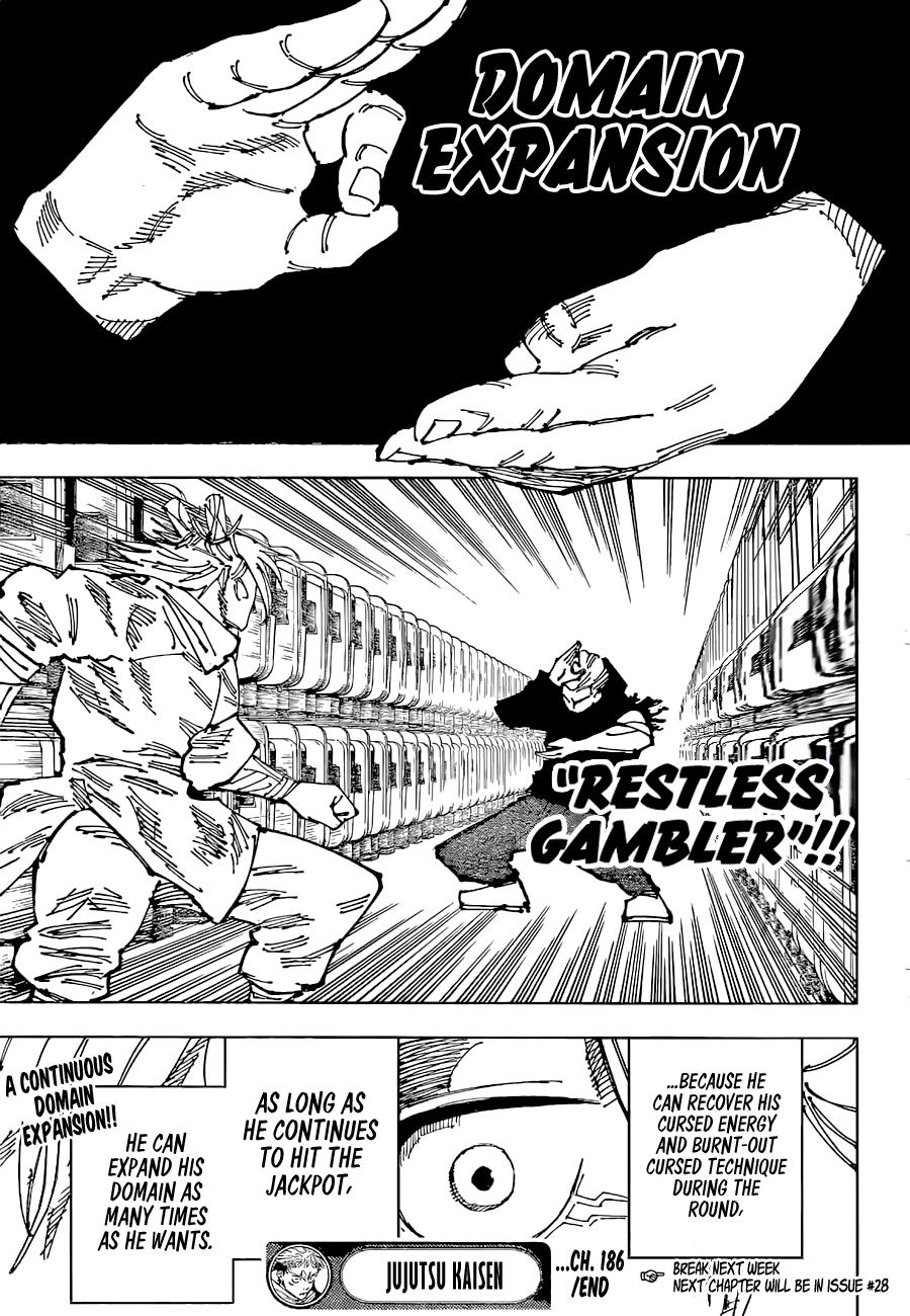 Jujutsu Kaisen Manga Chapter - 186 - image 17