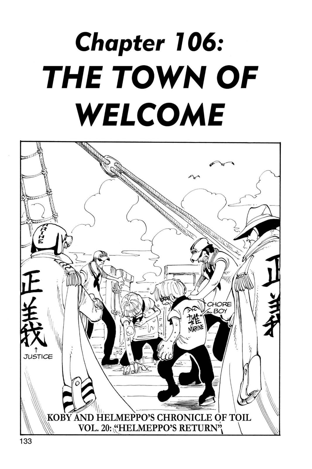 One Piece Manga Manga Chapter - 106 - image 1
