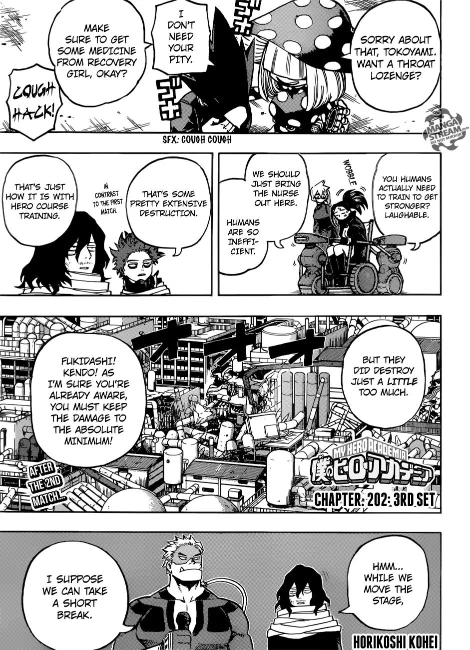 My Hero Academia Manga Manga Chapter - 202 - image 1