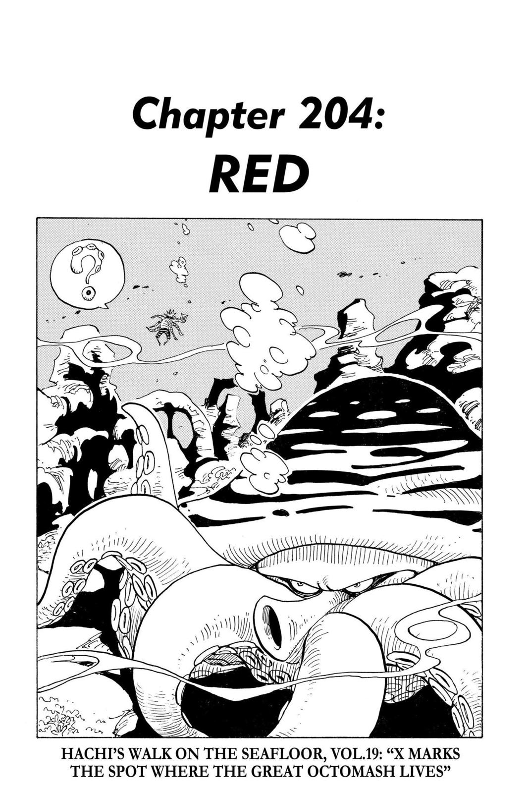 One Piece Manga Manga Chapter - 204 - image 1