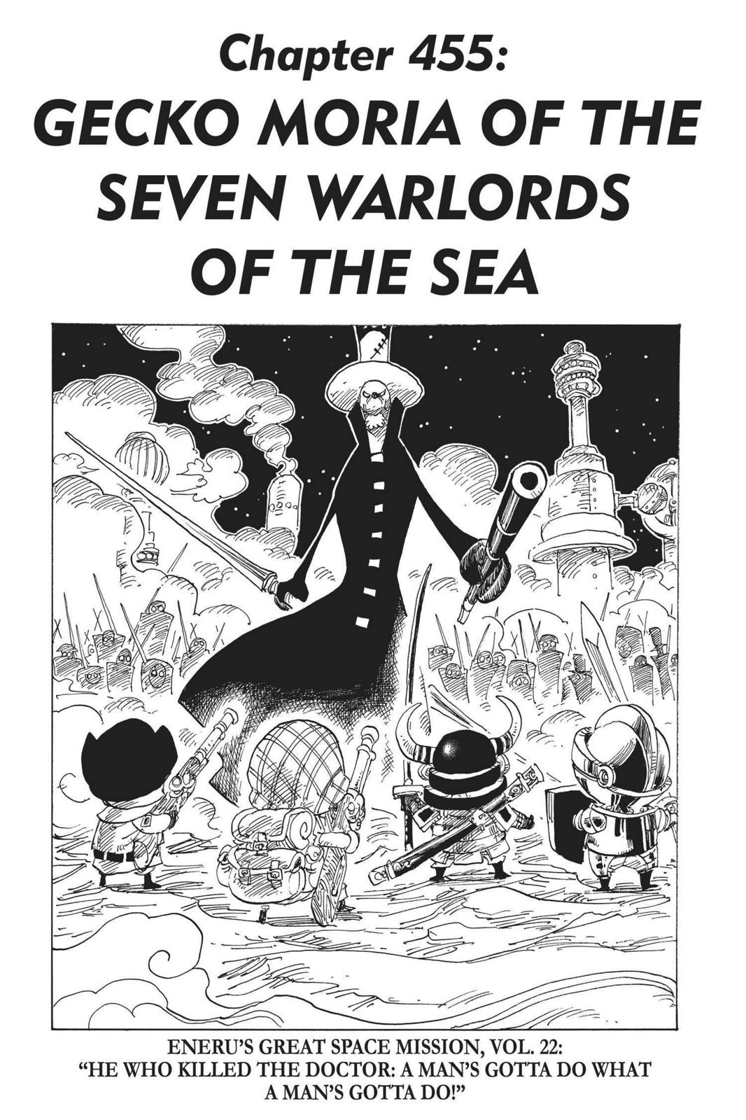 One Piece Manga Manga Chapter - 455 - image 1