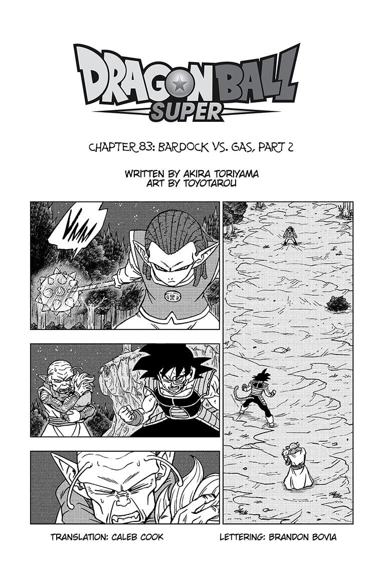 Dragon Ball Super Manga Manga Chapter - 83 - image 1