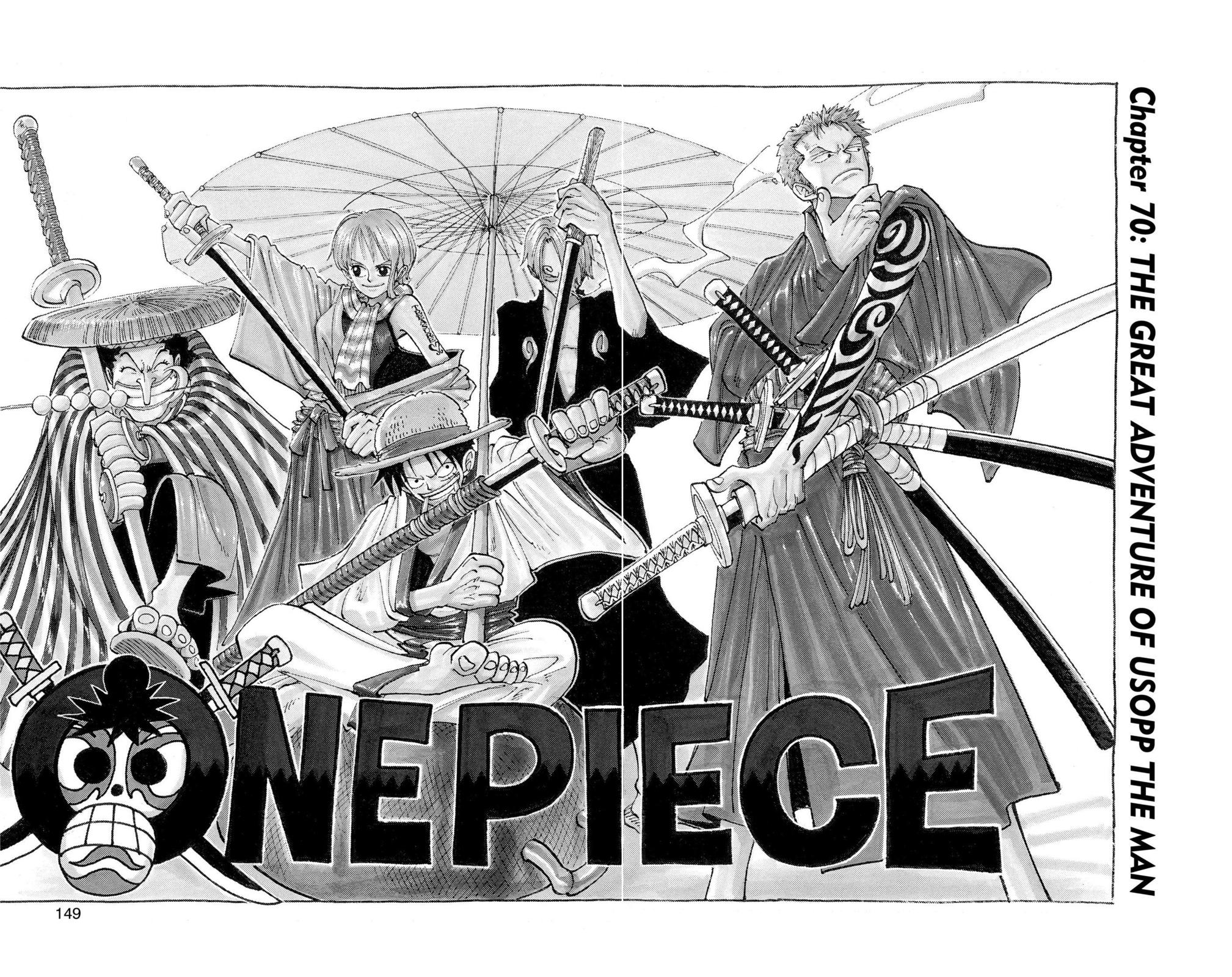 One Piece Manga Manga Chapter - 70 - image 2