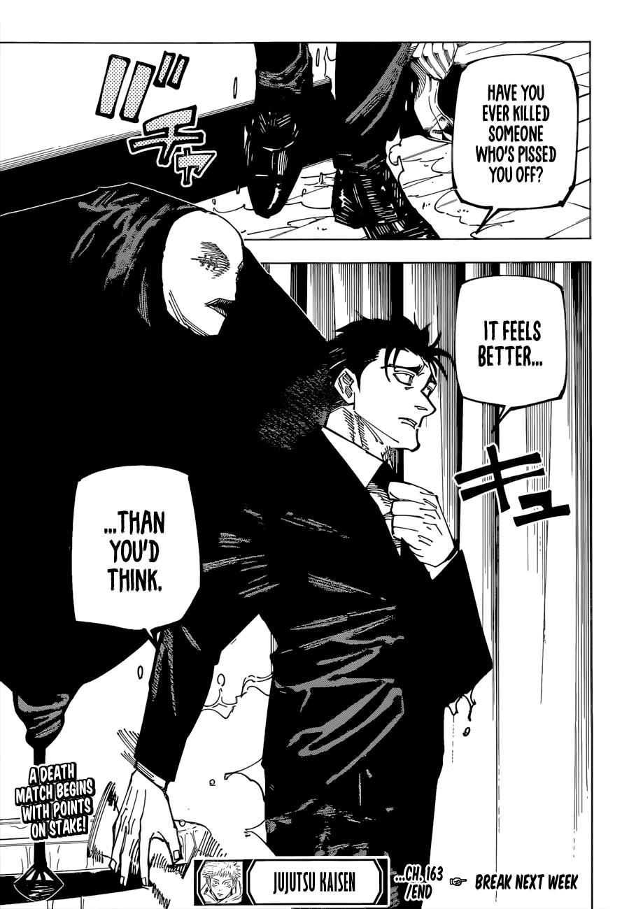 Jujutsu Kaisen Manga Chapter - 163 - image 18