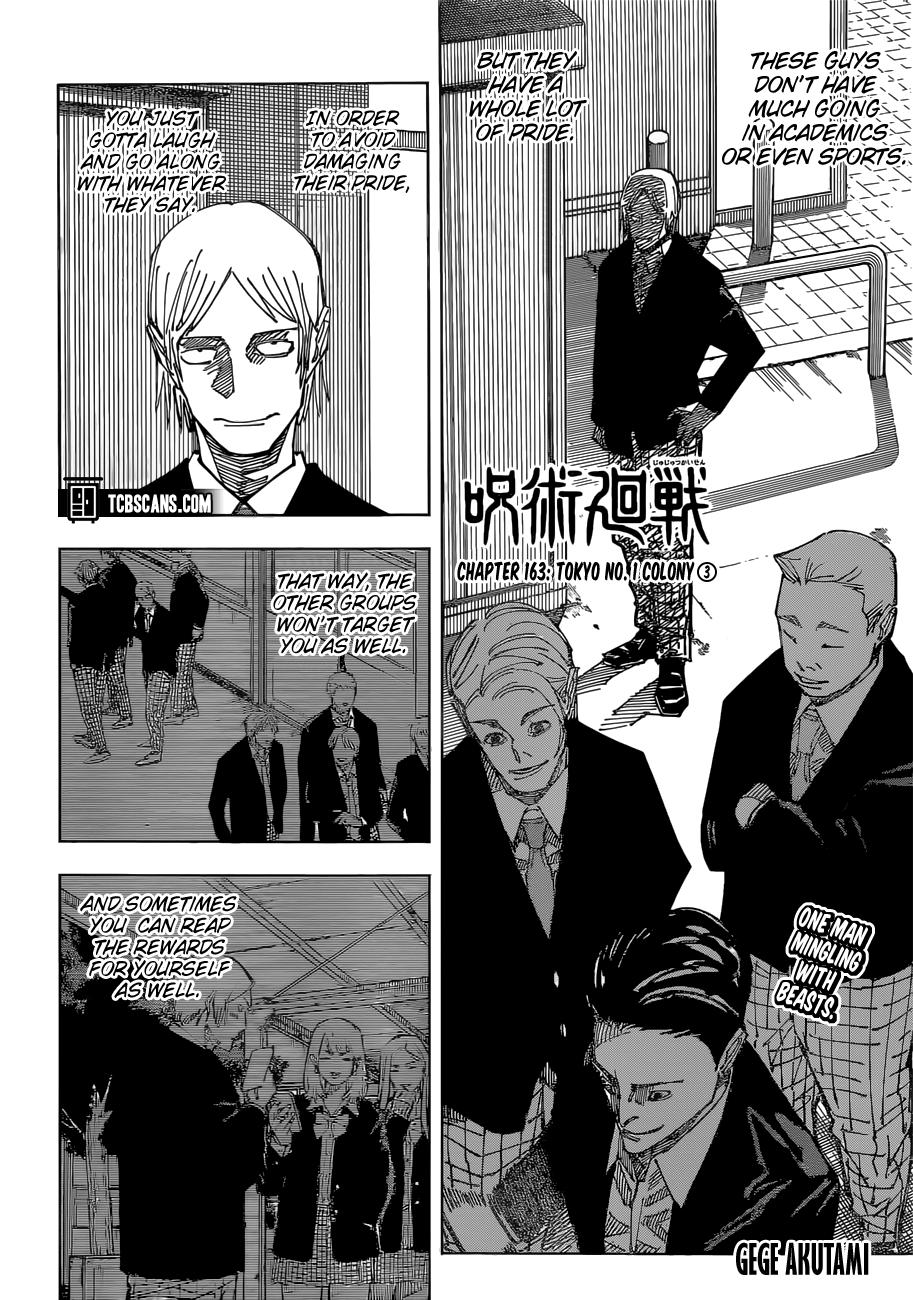 Jujutsu Kaisen Manga Chapter - 163 - image 2