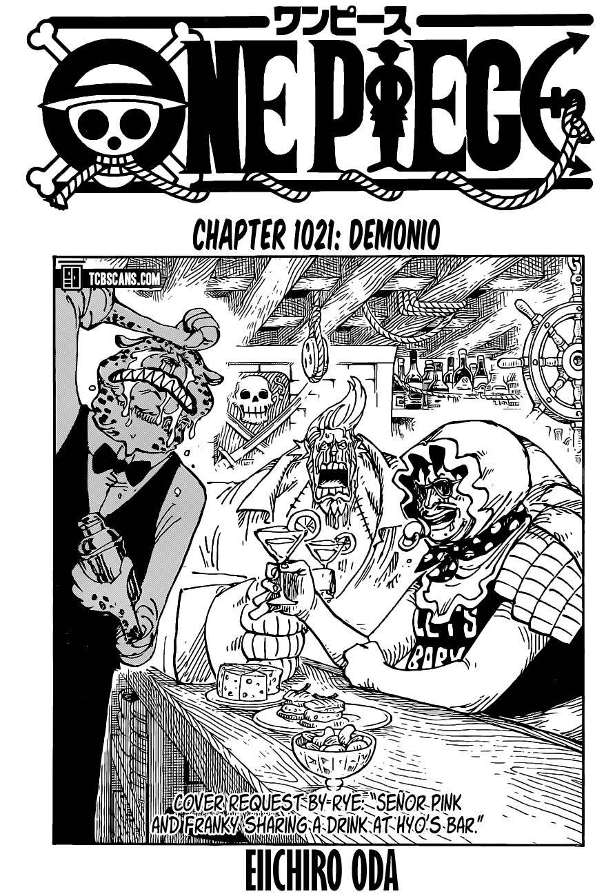 One Piece Manga Manga Chapter - 1021 - image 2