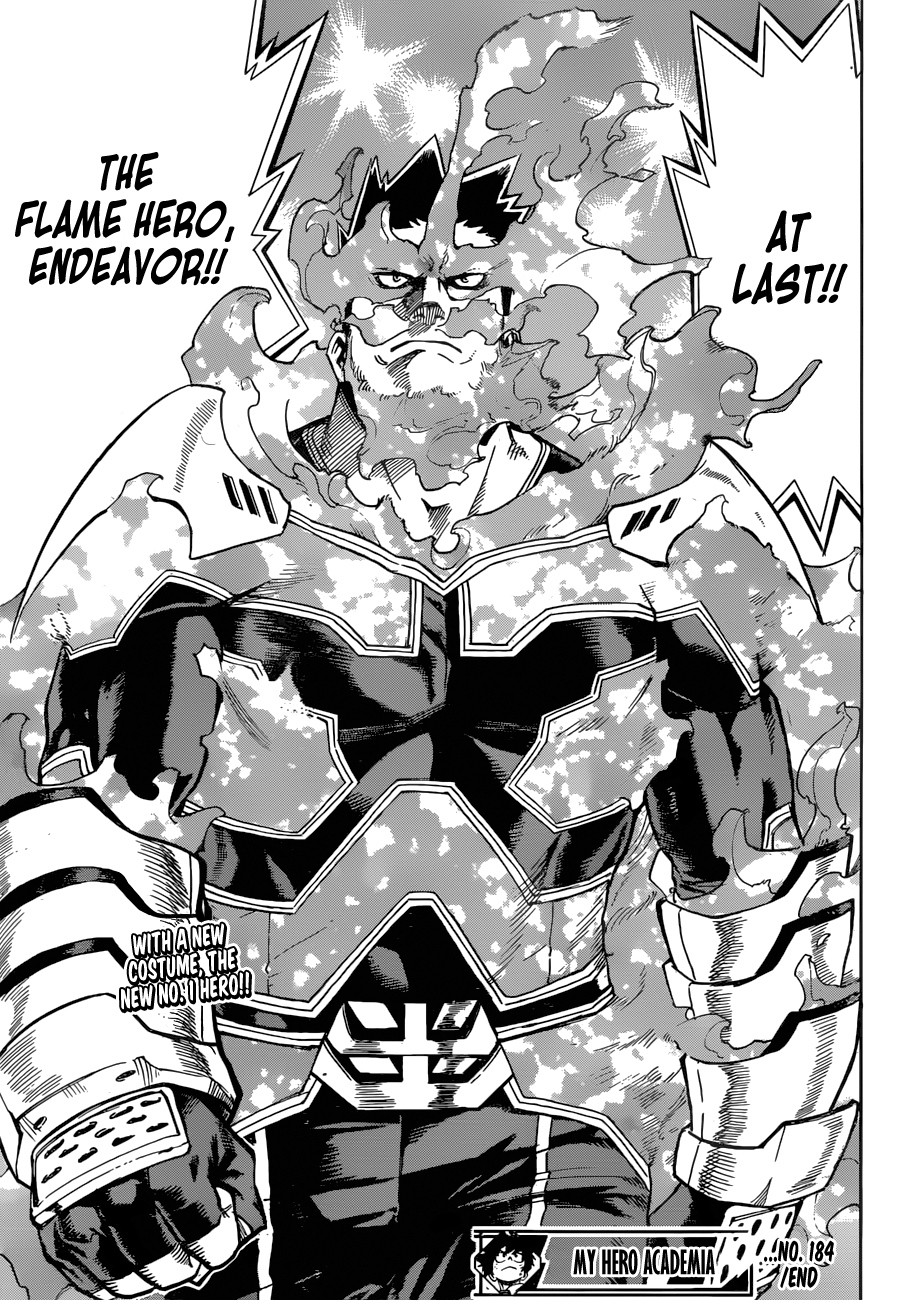 My Hero Academia Manga Manga Chapter - 184 - image 18