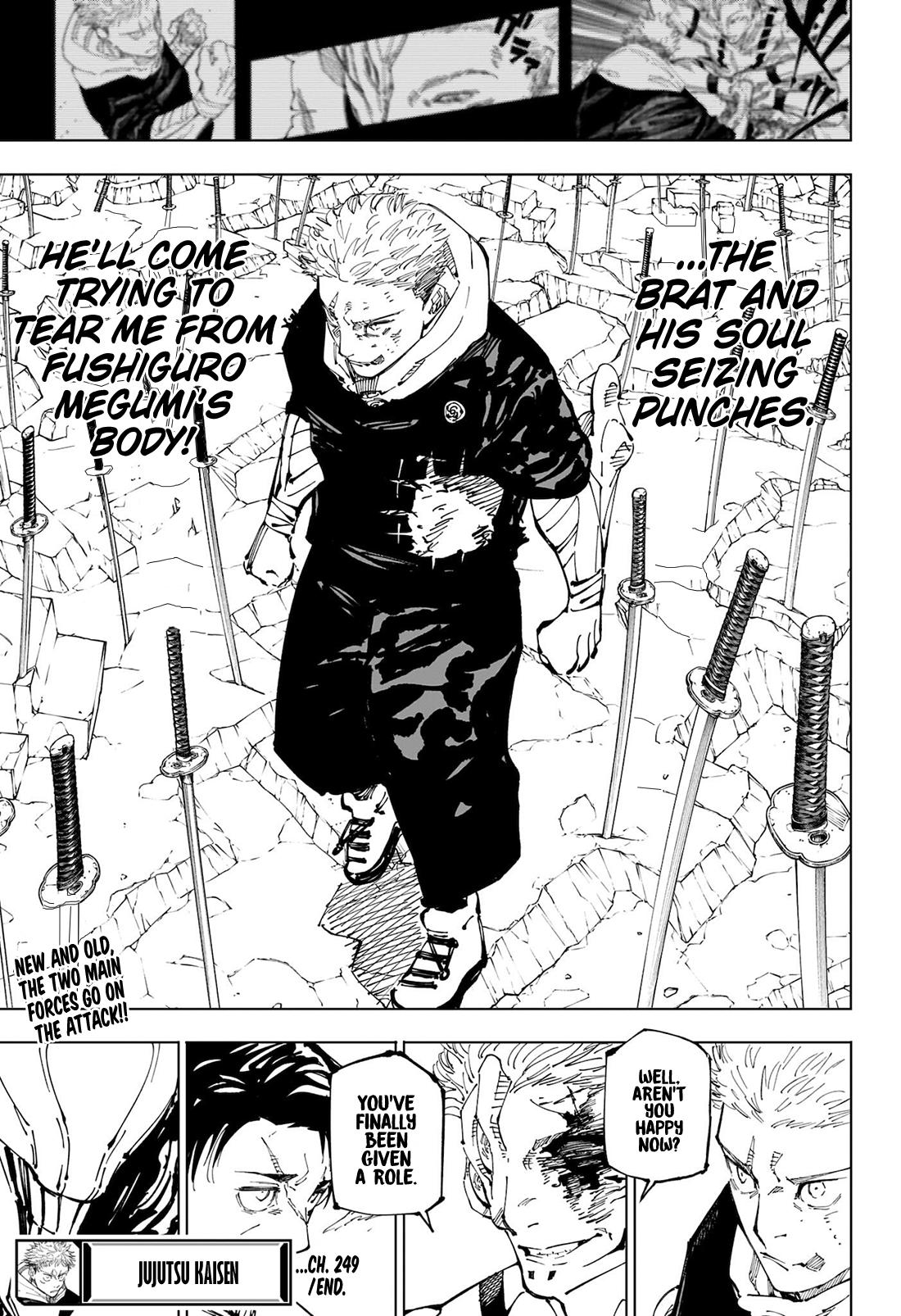 Jujutsu Kaisen Manga Chapter - 249 - image 18