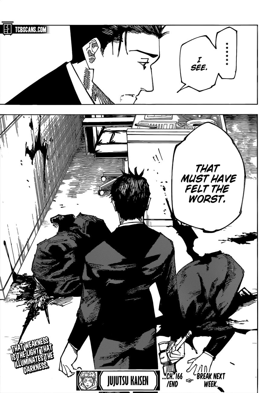 Jujutsu Kaisen Manga Chapter - 166 - image 19