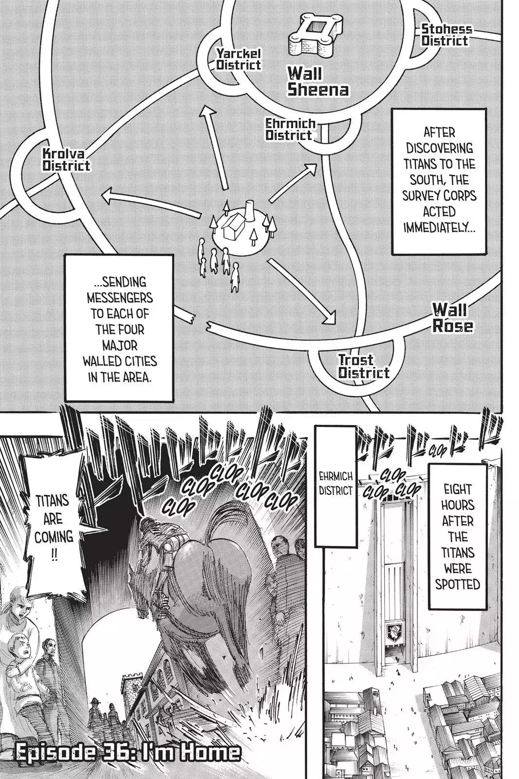 Attack on Titan Manga Manga Chapter - 36 - image 1