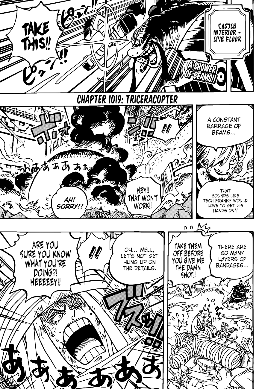 One Piece Manga Manga Chapter - 1019 - image 1
