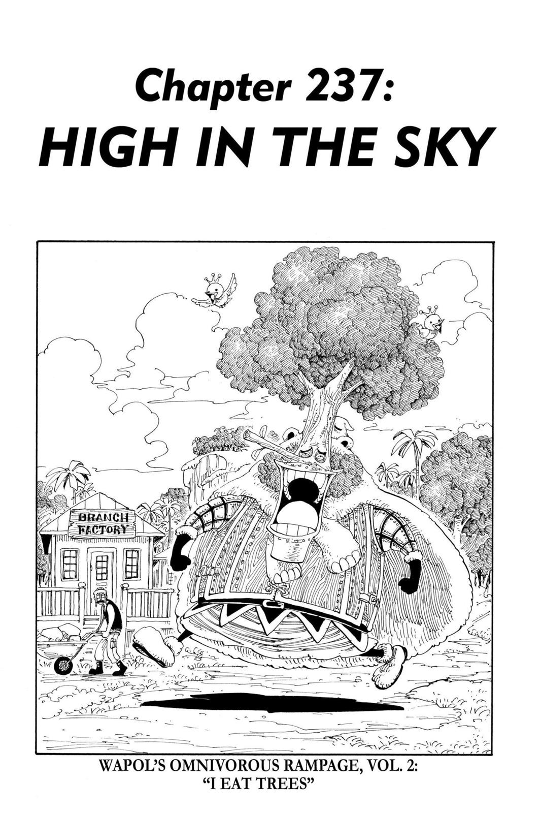 One Piece Manga Manga Chapter - 237 - image 7