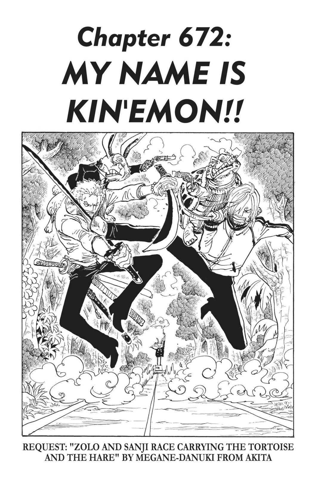 One Piece Manga Manga Chapter - 672 - image 1