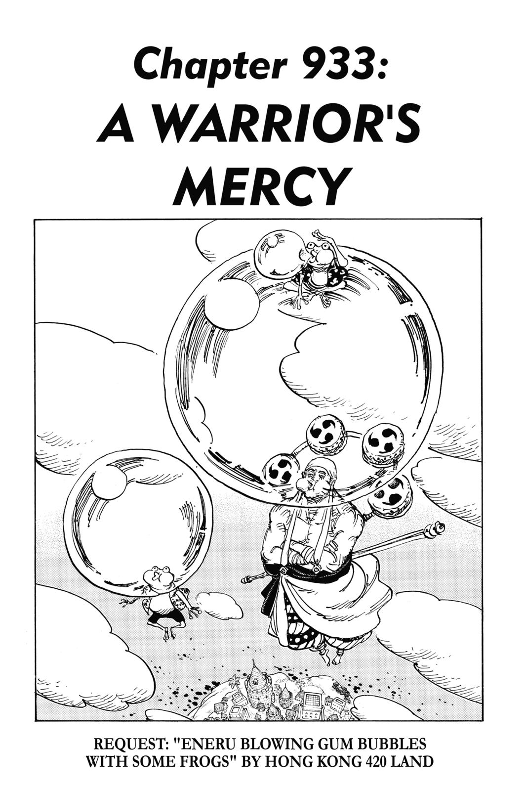 One Piece Manga Manga Chapter - 933 - image 1
