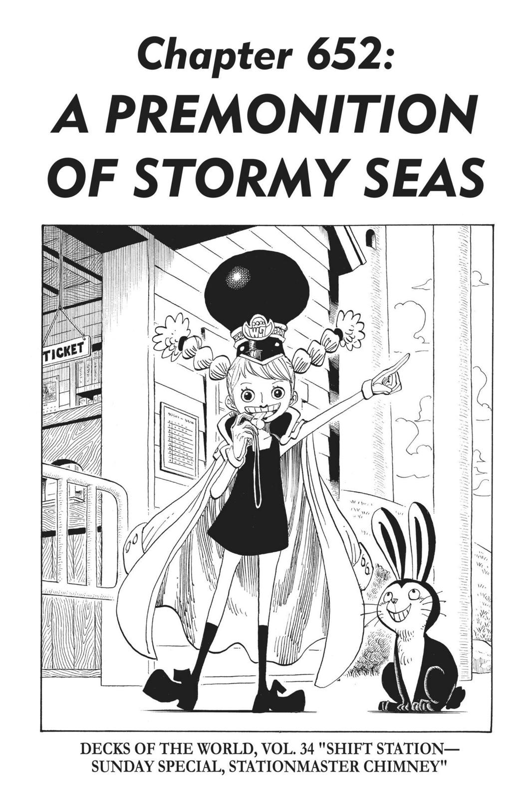 One Piece Manga Manga Chapter - 652 - image 1