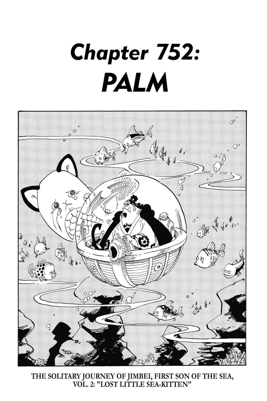 One Piece Manga Manga Chapter - 752 - image 1
