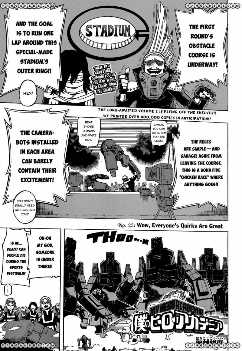 My Hero Academia Manga Manga Chapter - 25 - image 5