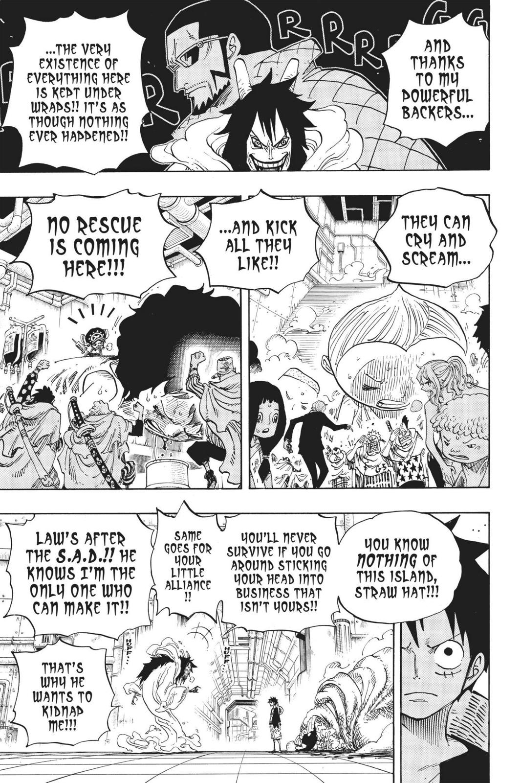 One Piece Manga Manga Chapter - 689 - image 14
