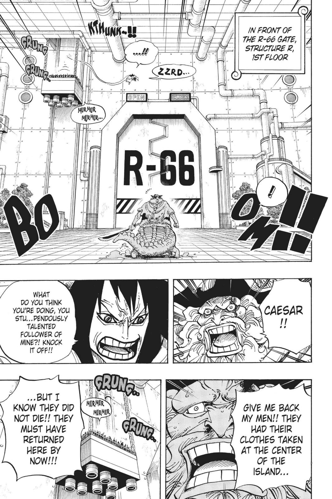 One Piece Manga Manga Chapter - 689 - image 3