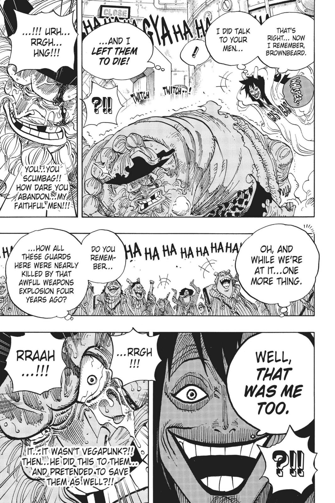 One Piece Manga Manga Chapter - 689 - image 7