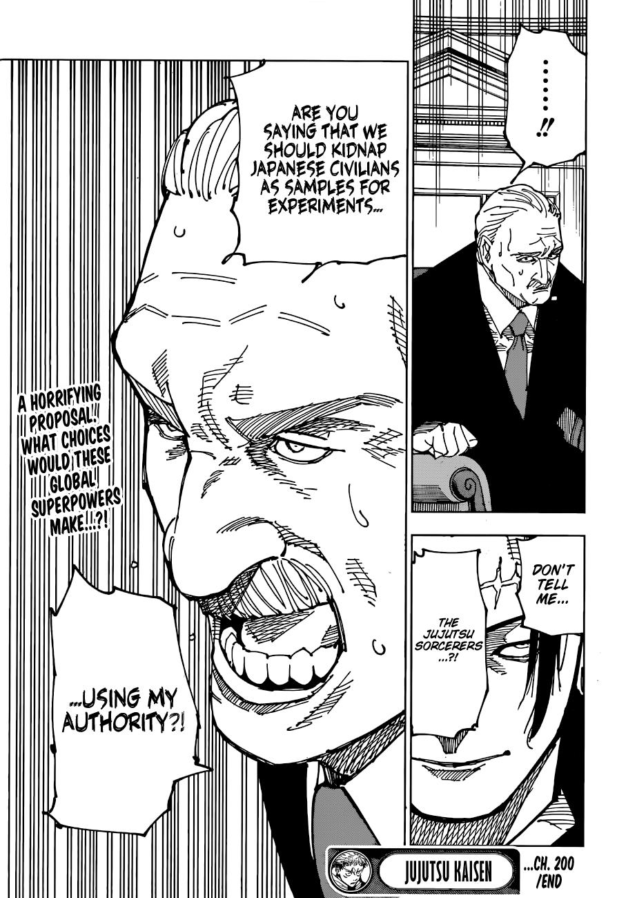 Jujutsu Kaisen Manga Chapter - 200 - image 19