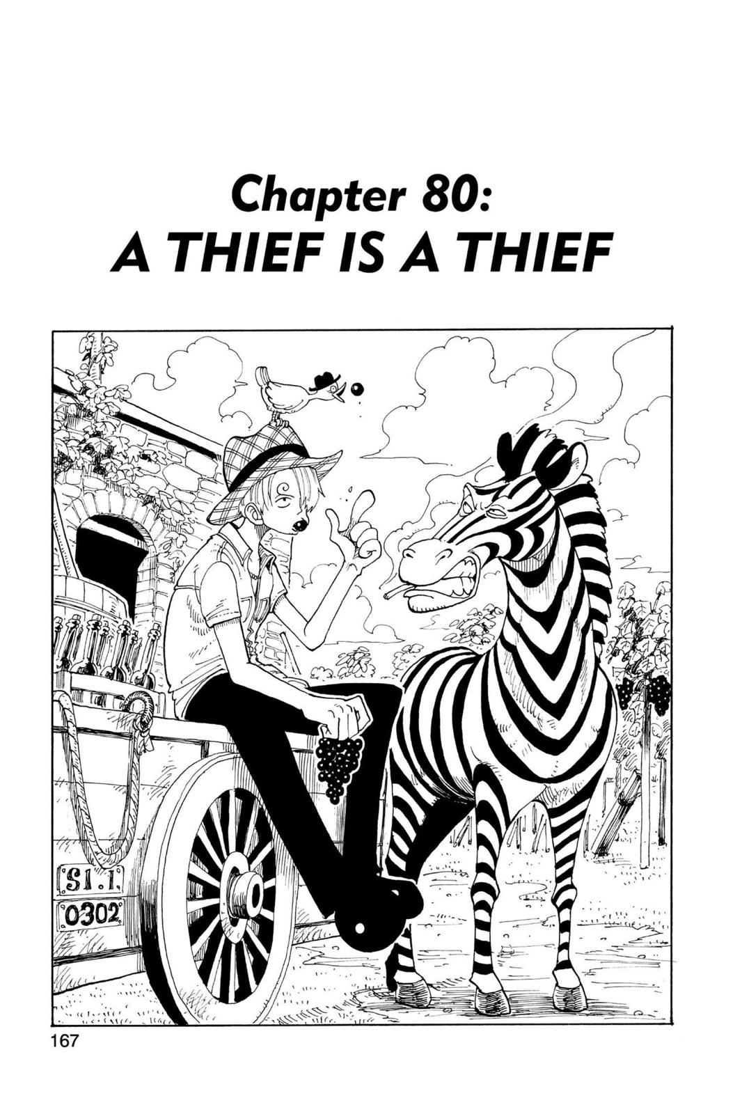 One Piece Manga Manga Chapter - 80 - image 1