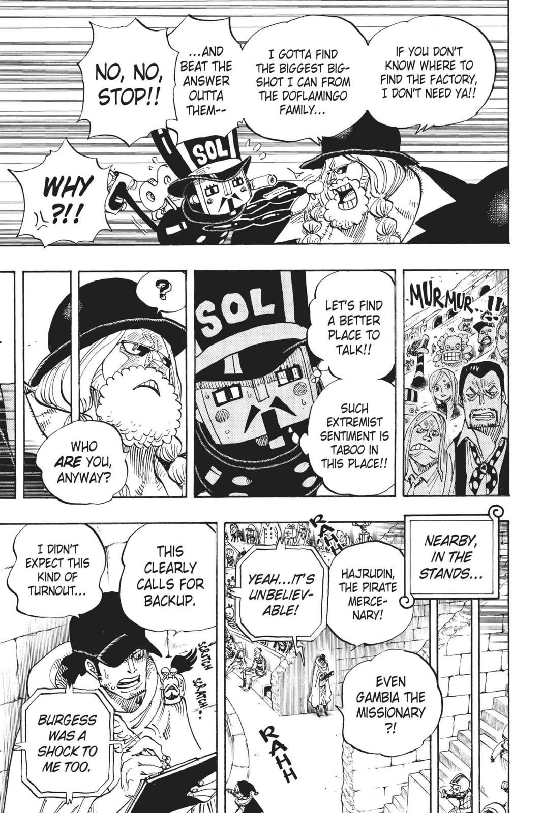 One Piece Manga Manga Chapter - 705 - image 3