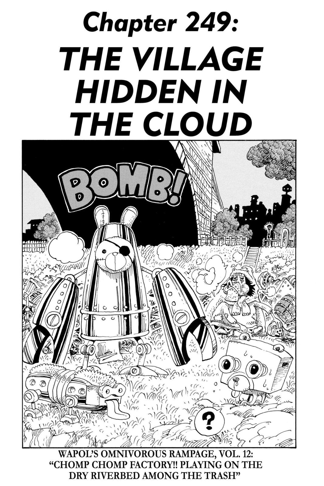 One Piece Manga Manga Chapter - 249 - image 1