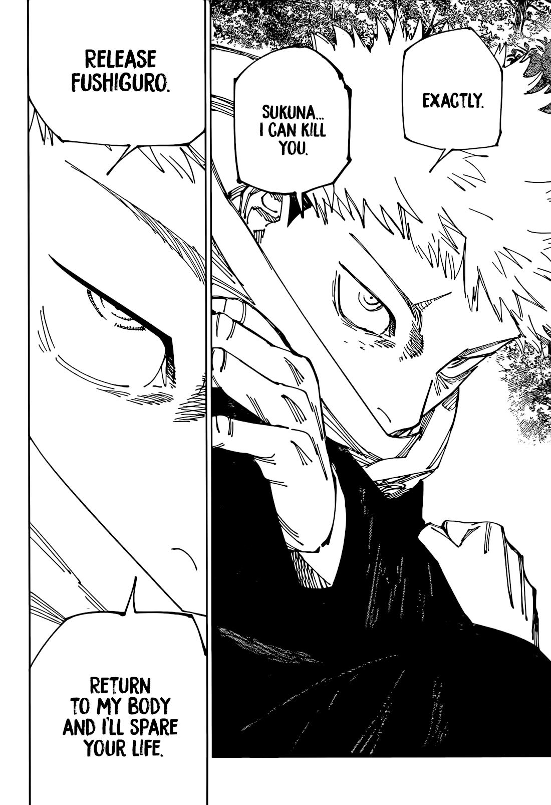 Jujutsu Kaisen Manga Chapter - 265 - image 18