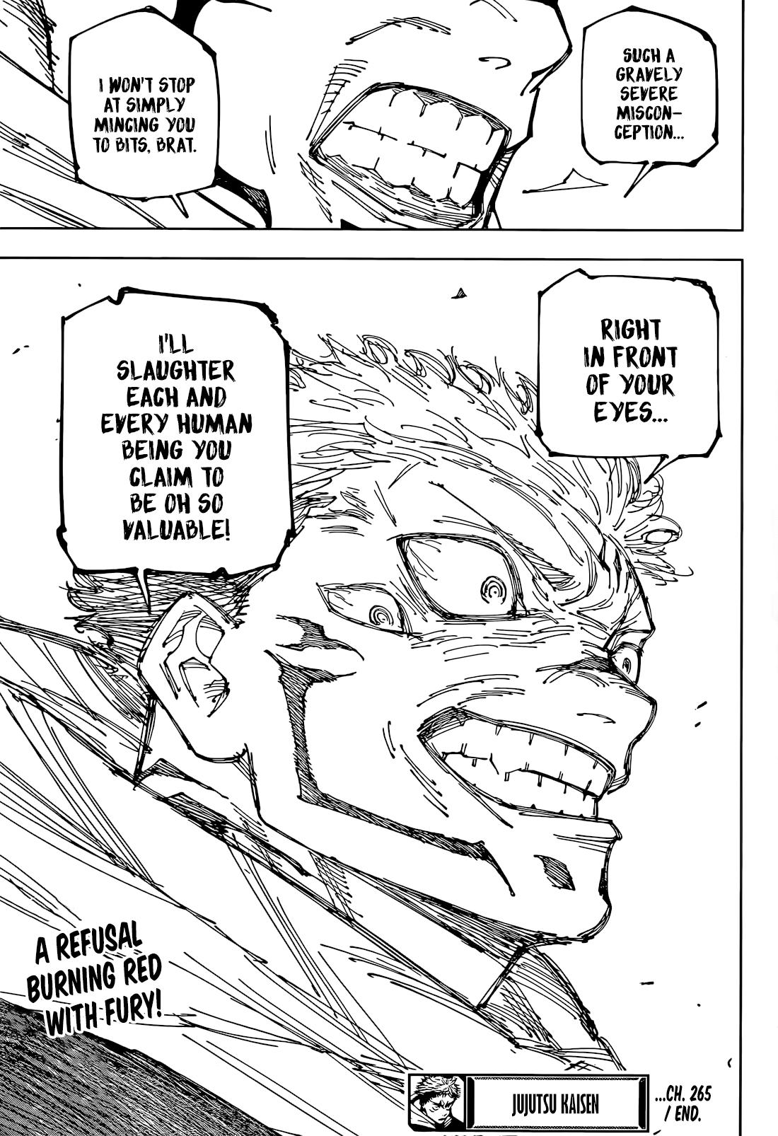 Jujutsu Kaisen Manga Chapter - 265 - image 19