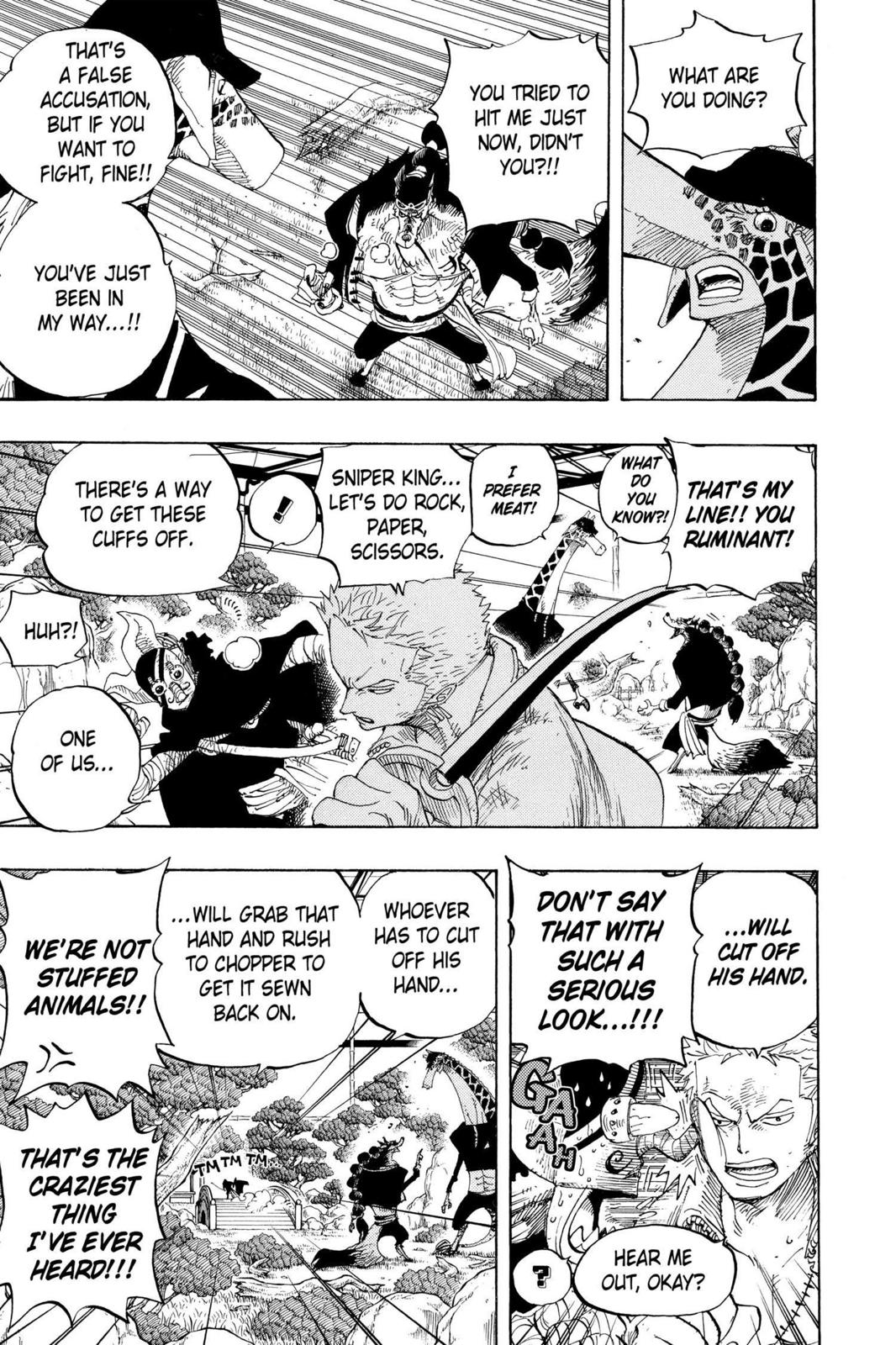 One Piece Manga Manga Chapter - 406 - image 8