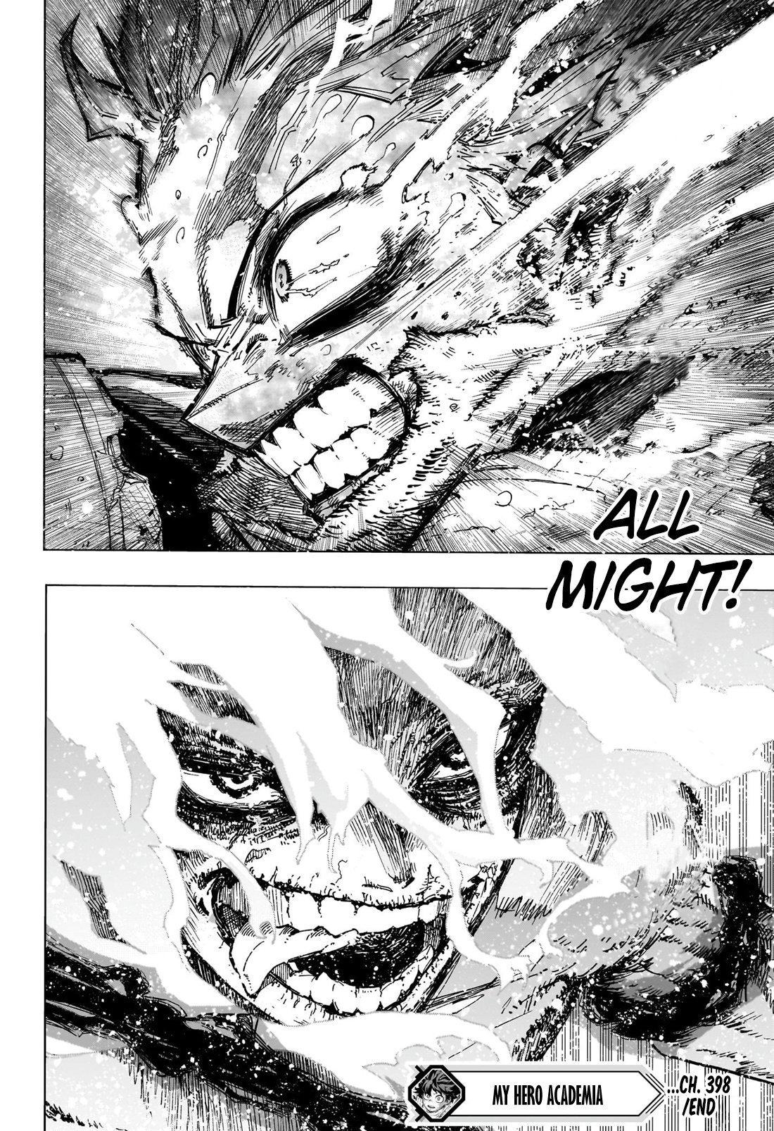 My Hero Academia Manga Manga Chapter - 398 - image 14