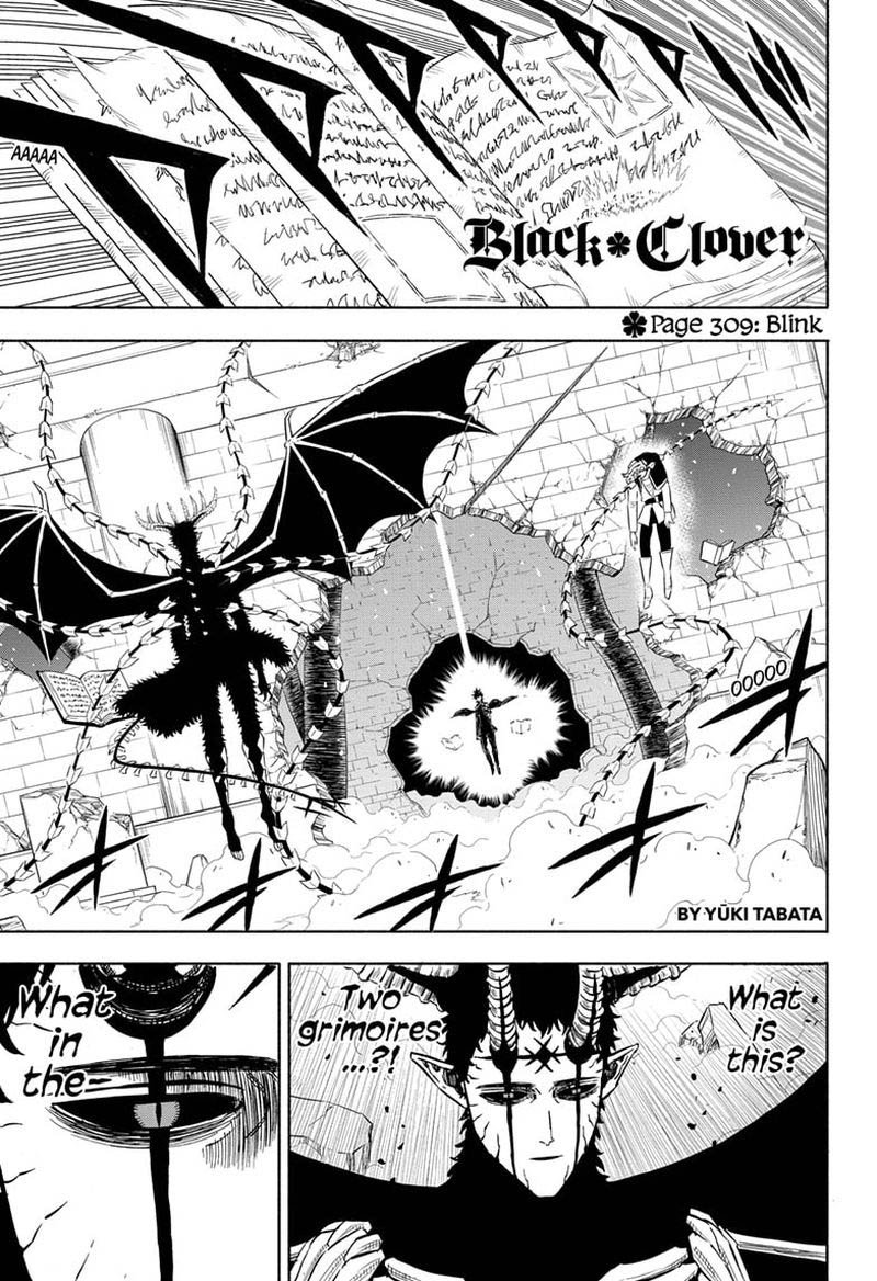 Black Clover Manga Manga Chapter - 309 - image 1