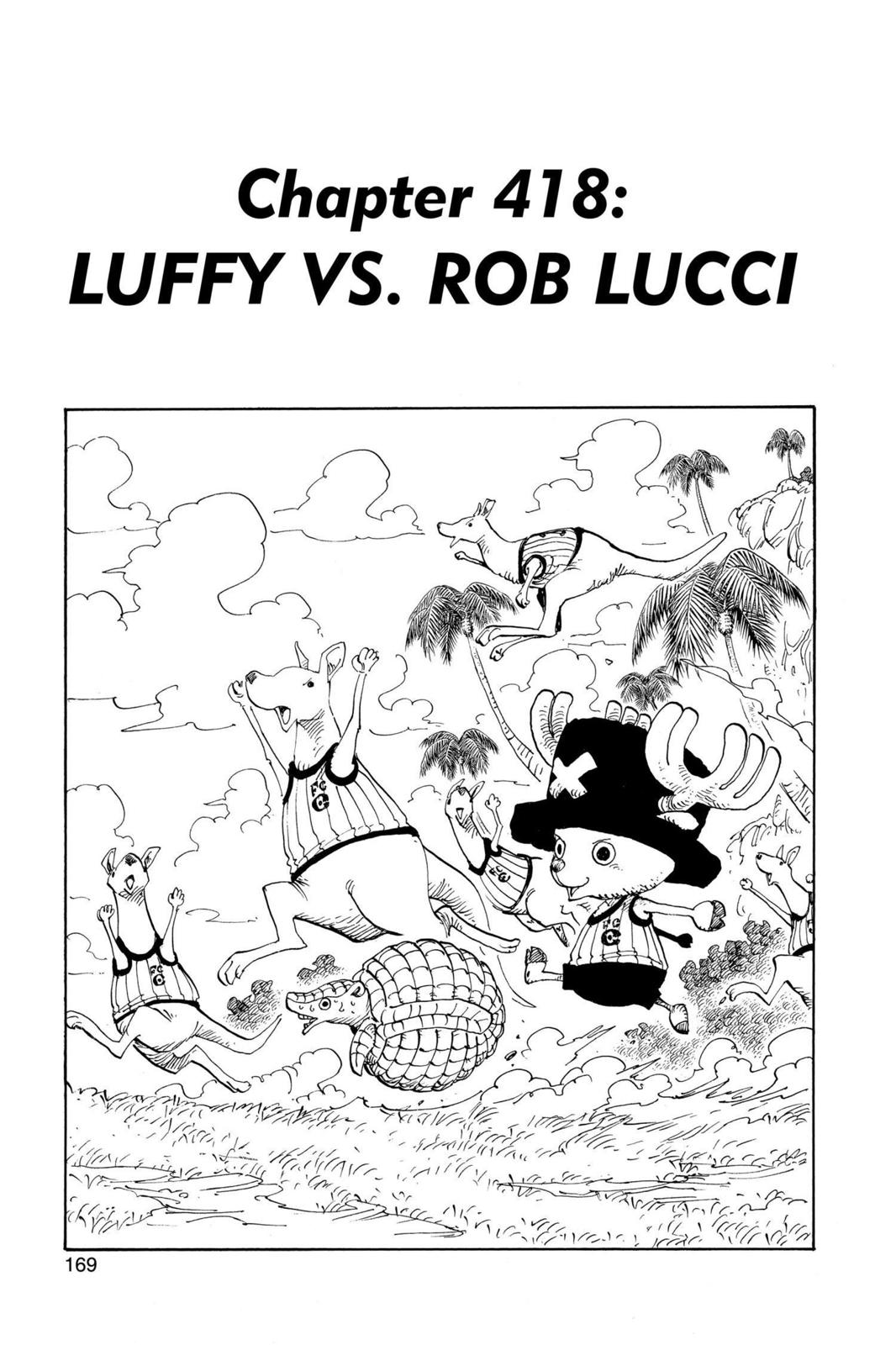 One Piece Manga Manga Chapter - 418 - image 1