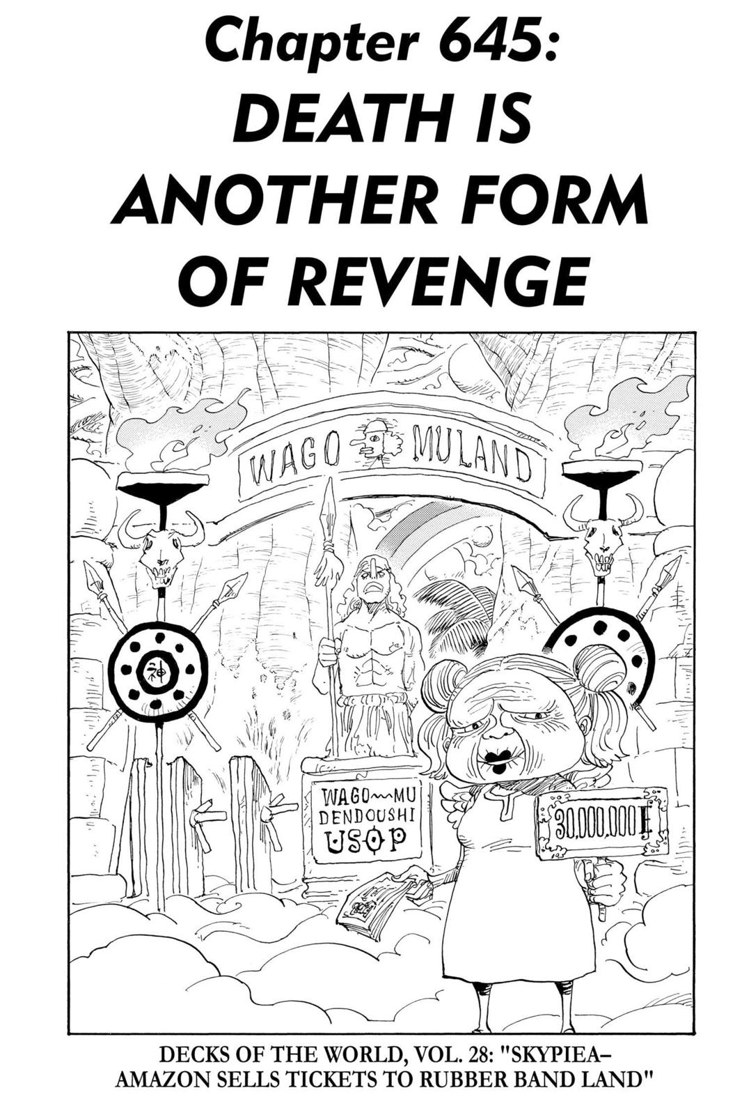 One Piece Manga Manga Chapter - 645 - image 1