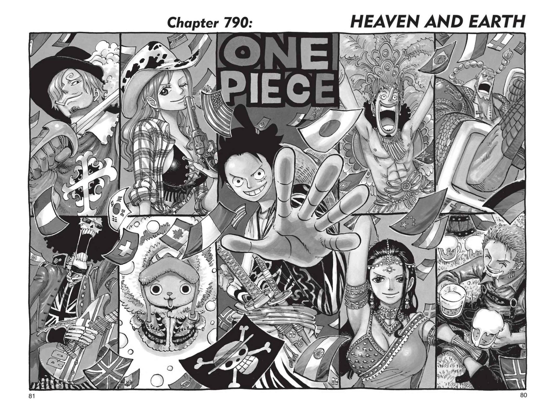 One Piece Manga Manga Chapter - 790 - image 1