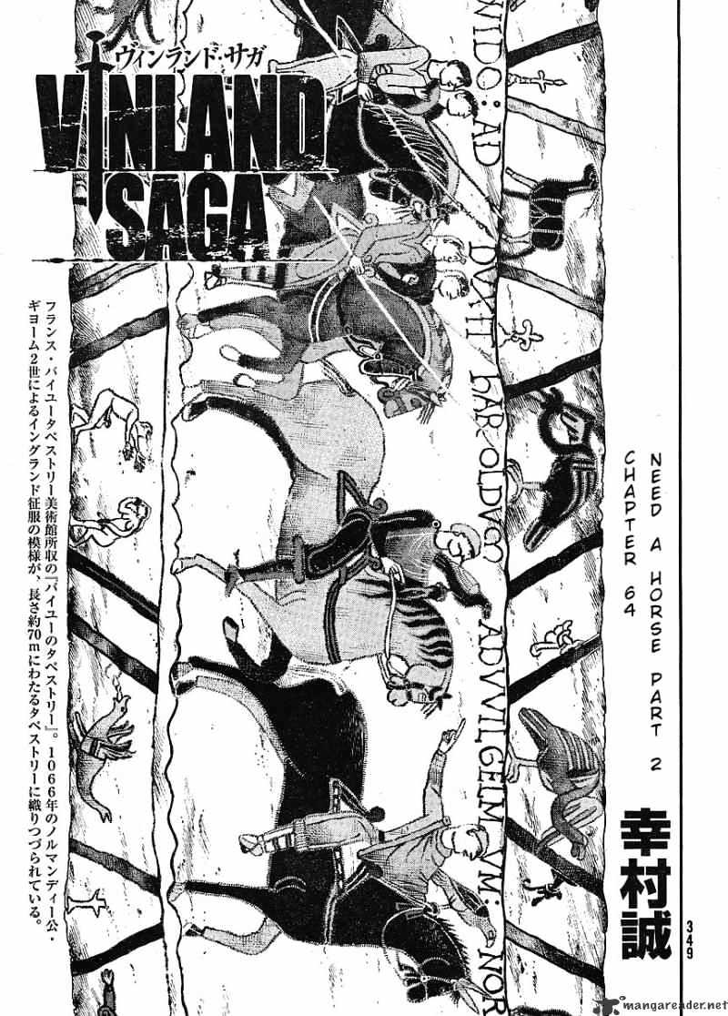 Vinland Saga Manga Manga Chapter - 64 - image 1
