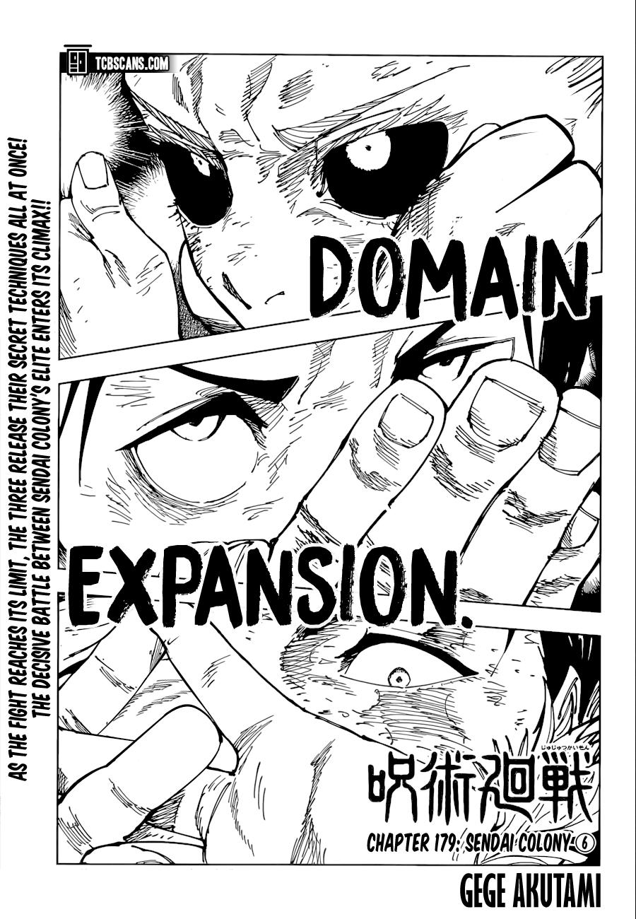 Jujutsu Kaisen Manga Chapter - 179 - image 1