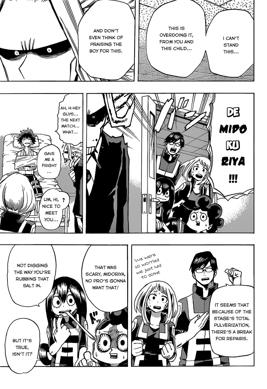 My Hero Academia Manga Manga Chapter - 40 - image 15