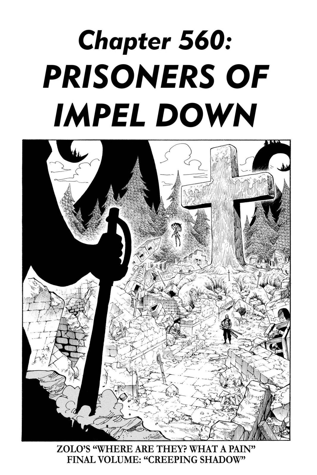 One Piece Manga Manga Chapter - 560 - image 1