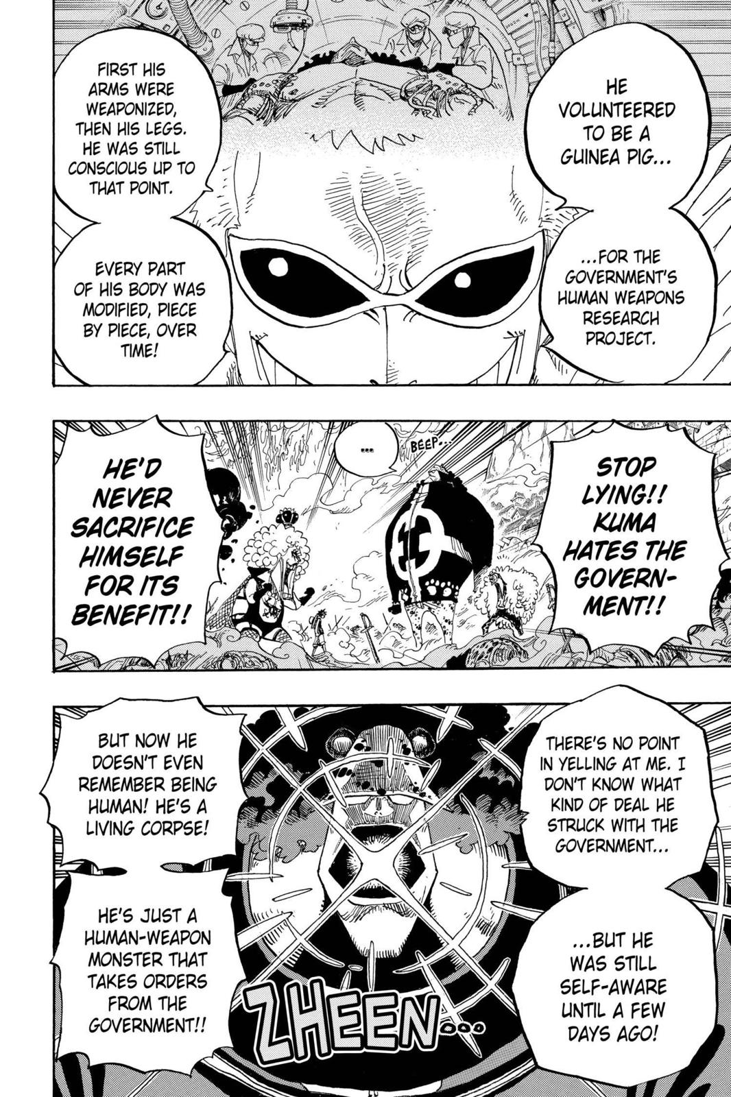 One Piece Manga Manga Chapter - 560 - image 6
