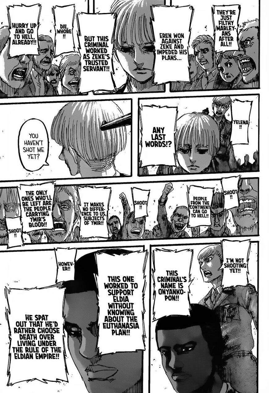 Attack on Titan Manga Manga Chapter - 126 - image 36