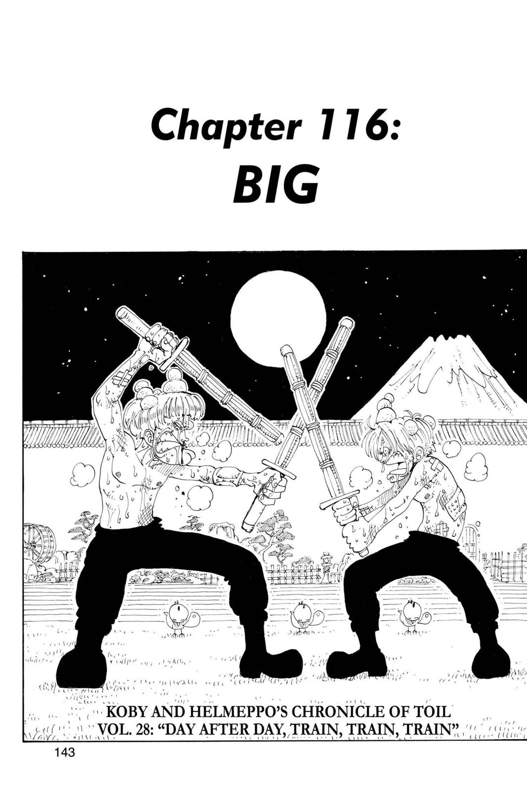 One Piece Manga Manga Chapter - 116 - image 1