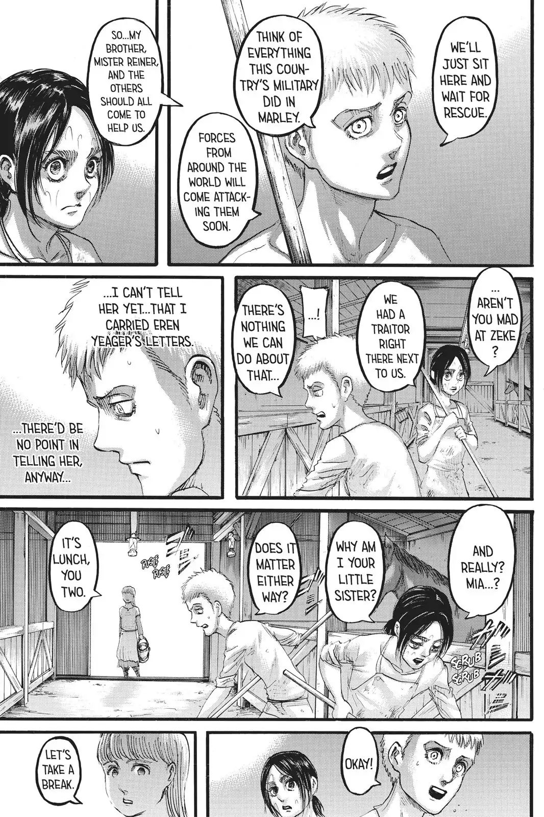 Attack on Titan Manga Manga Chapter - 109 - image 30