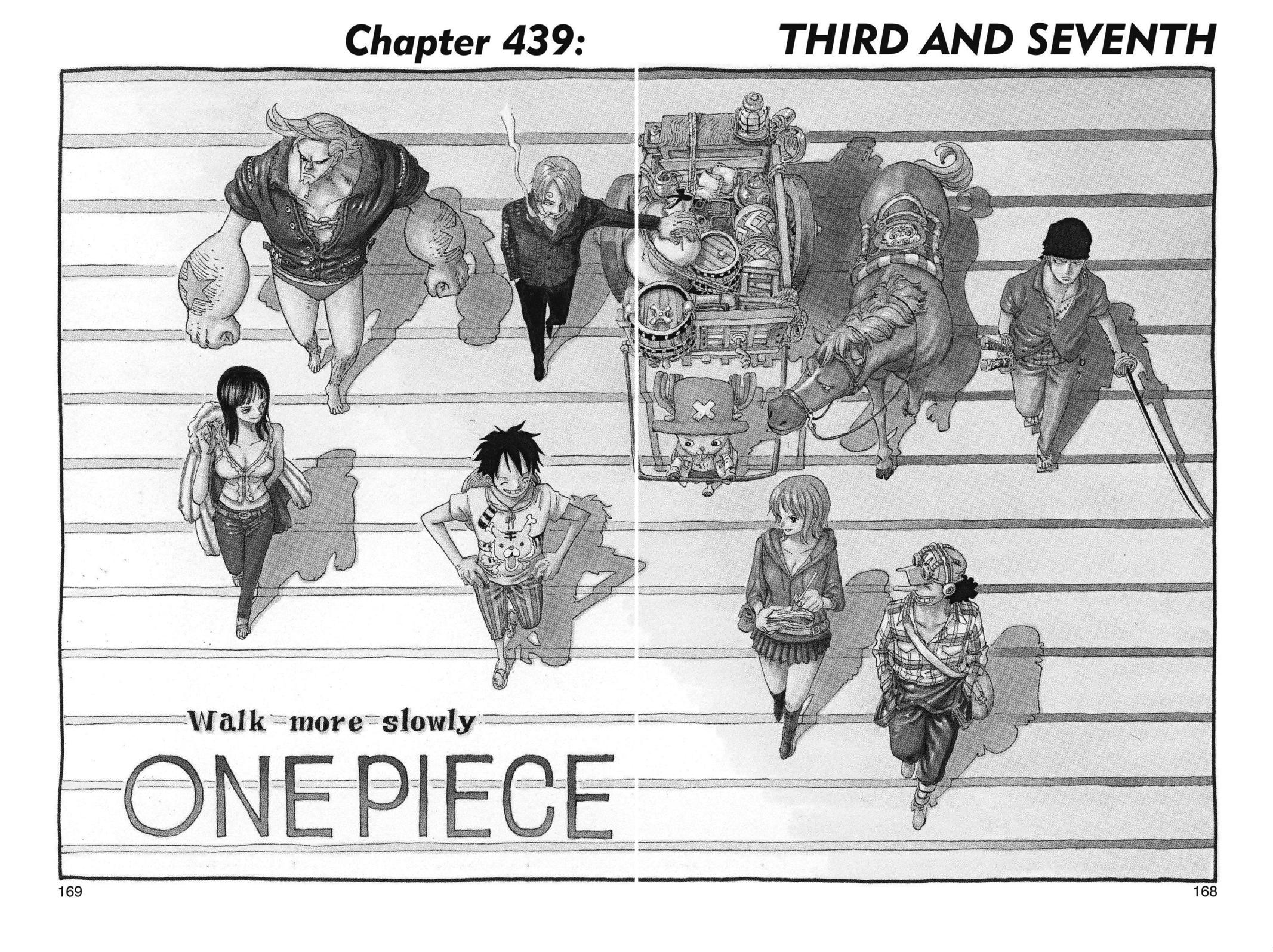 One Piece Manga Manga Chapter - 439 - image 1