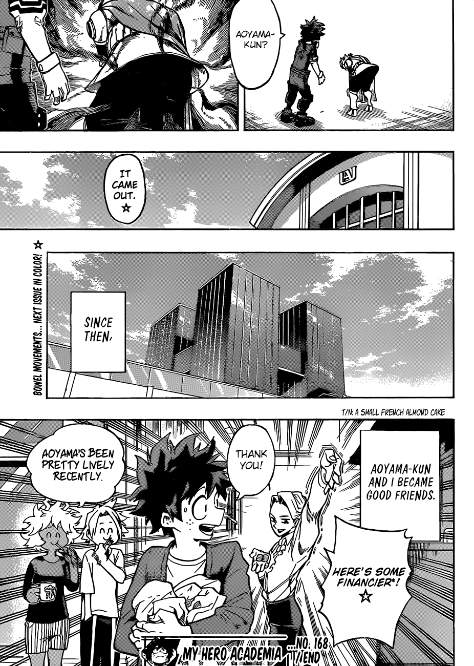 My Hero Academia Manga Manga Chapter - 168 - image 17