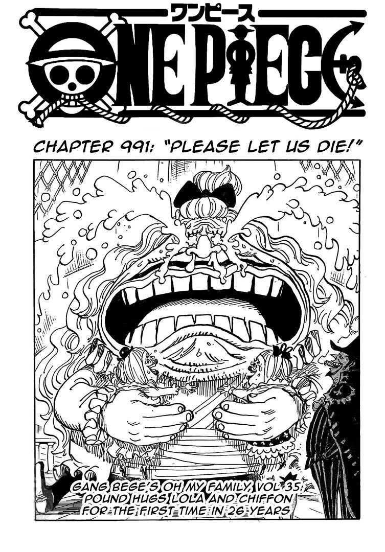 One Piece Manga Manga Chapter - 991 - image 1